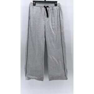 YAGE Men's Gray Relaxed-Fit Sweatpants SZ S